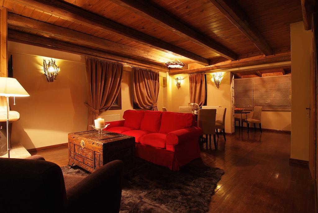 Monte Bianco Villas Arachova Chambre photo